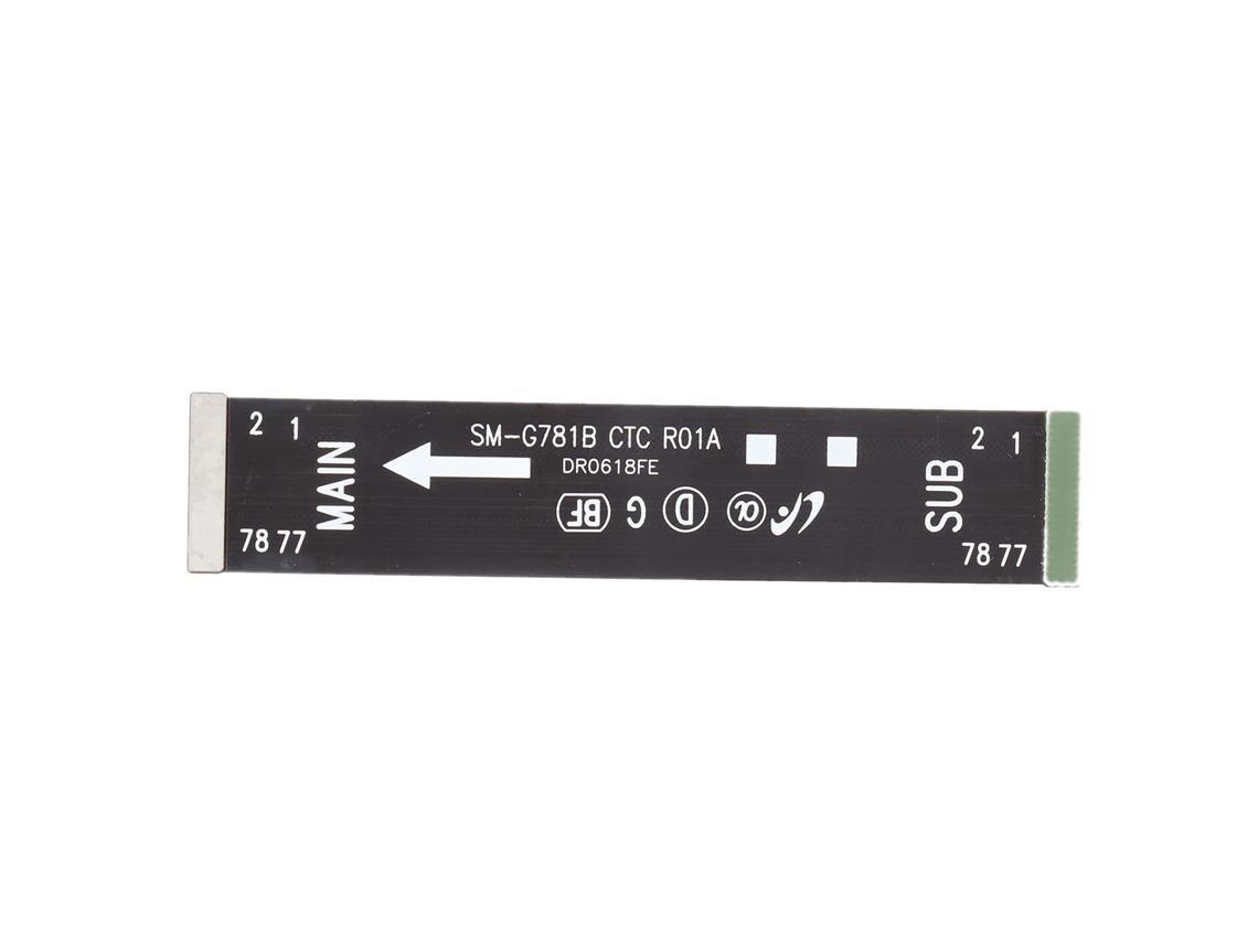 Cabo Flex Conector Placa Mãe Substituição Para Samsung Galaxy S20 Fe Sm-g781b Tela