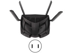 Router Inalámbrico 11ac Wifi Banda Dual 4 Antenas Transmisión Estable Usb Negro Plug Ee.uu.