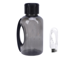 Botella de agua de hidrógeno de 1,5 litros (50,7 oz), ionizador portátil recargable, 1200 ppb.