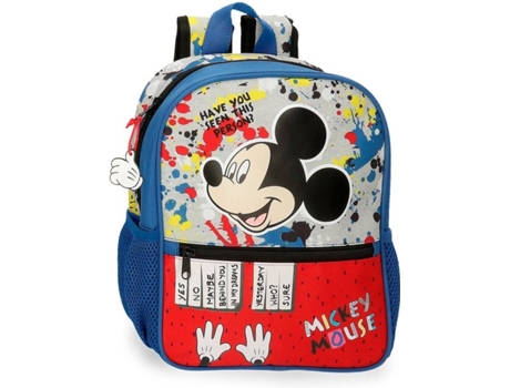 Mochila Escolar DISNEY Mickey Multicolor (23x28x10 cm)
