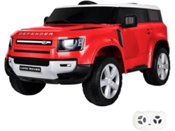 Vehículo Eléctrico Para Niños - Land Rover Defender 90 12v - 1 A 6 Años - Rojo