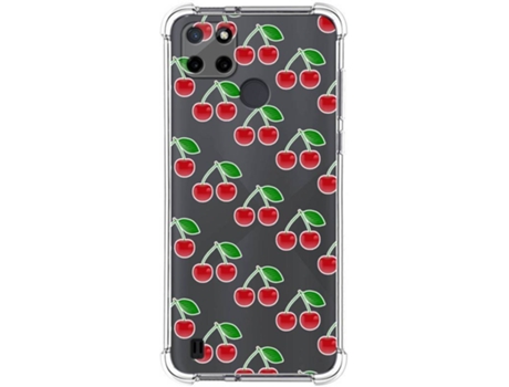Carcasa Realme C21Y / C25Y TUMUNDOSMARTPHONE Cerezas Multicolor