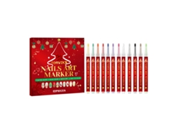 Bolígrafo para decoración de uñas navideñas DIY