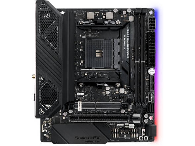 Placa Base ASUS ROG Crosshair VIII Impact (Socket AM4 - AMD X570 - Mini-DTX)