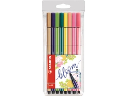 Pack 8 Rotuladores STABILO 106883168 Médio Multicolor