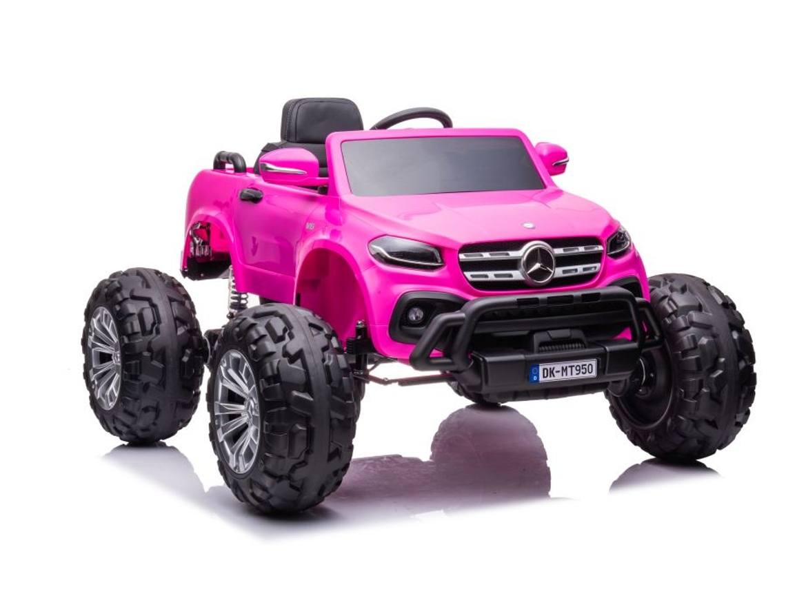 Barbie eléctrica Mercedes Dk MT950 rosa B.active