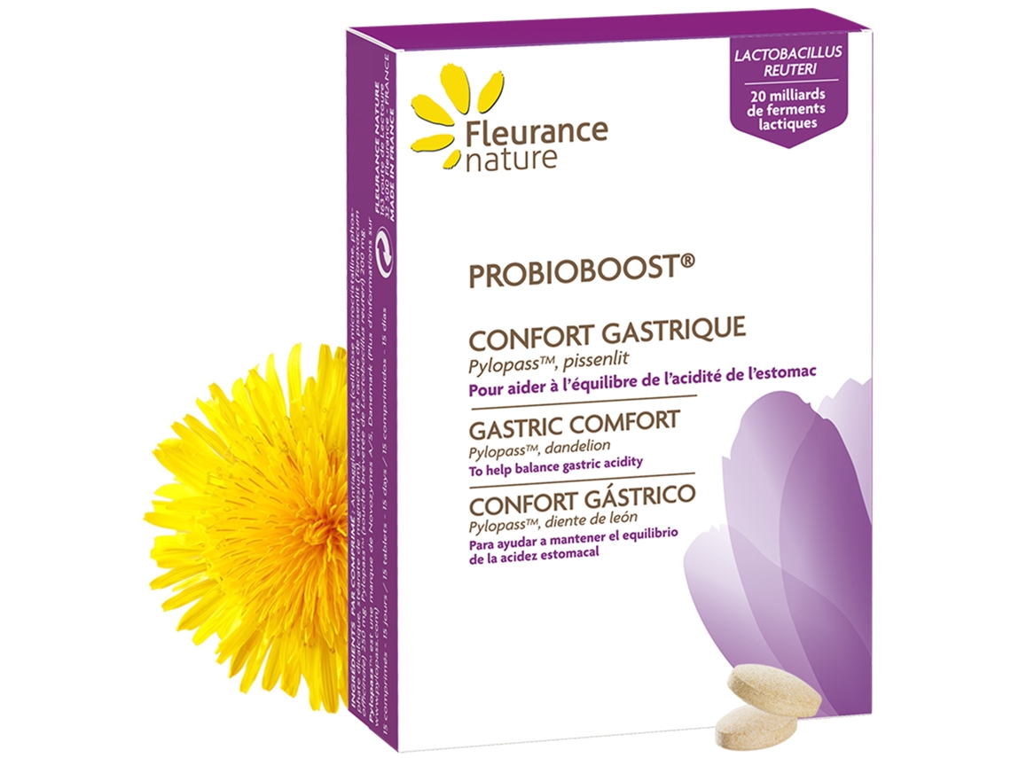 Probioboost® Confort Gástrico Fleurance Nature 15 Comprimidos