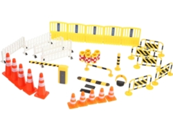 Señales De Tráfico En Miniatura, Barricadas, Juegos De Construcción