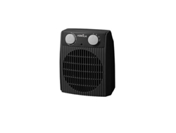 Termoventilador Eléctrico Nairobi Gris/negro 2000w 2 Potencias 3 Funciones (22,9x19,4x13,3cm)
