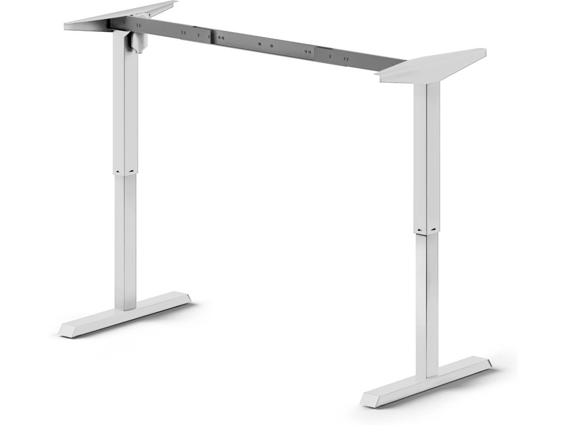 Estructura Eléctrica para Mesa EMUCA Motorizada Regulable en Altura Blanco