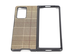 Capa De Couro Duro Anti-queda Para Samsung Galaxy Z Fold 2, Protetora E Shockproof