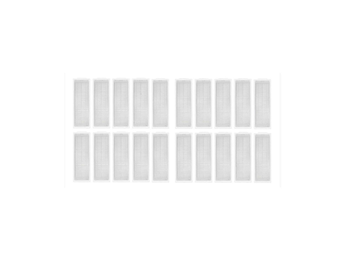 20 Piezas De Repuesto Para Filtro Hepa De Aspiradora Robot Wonders Living Dynaking R9