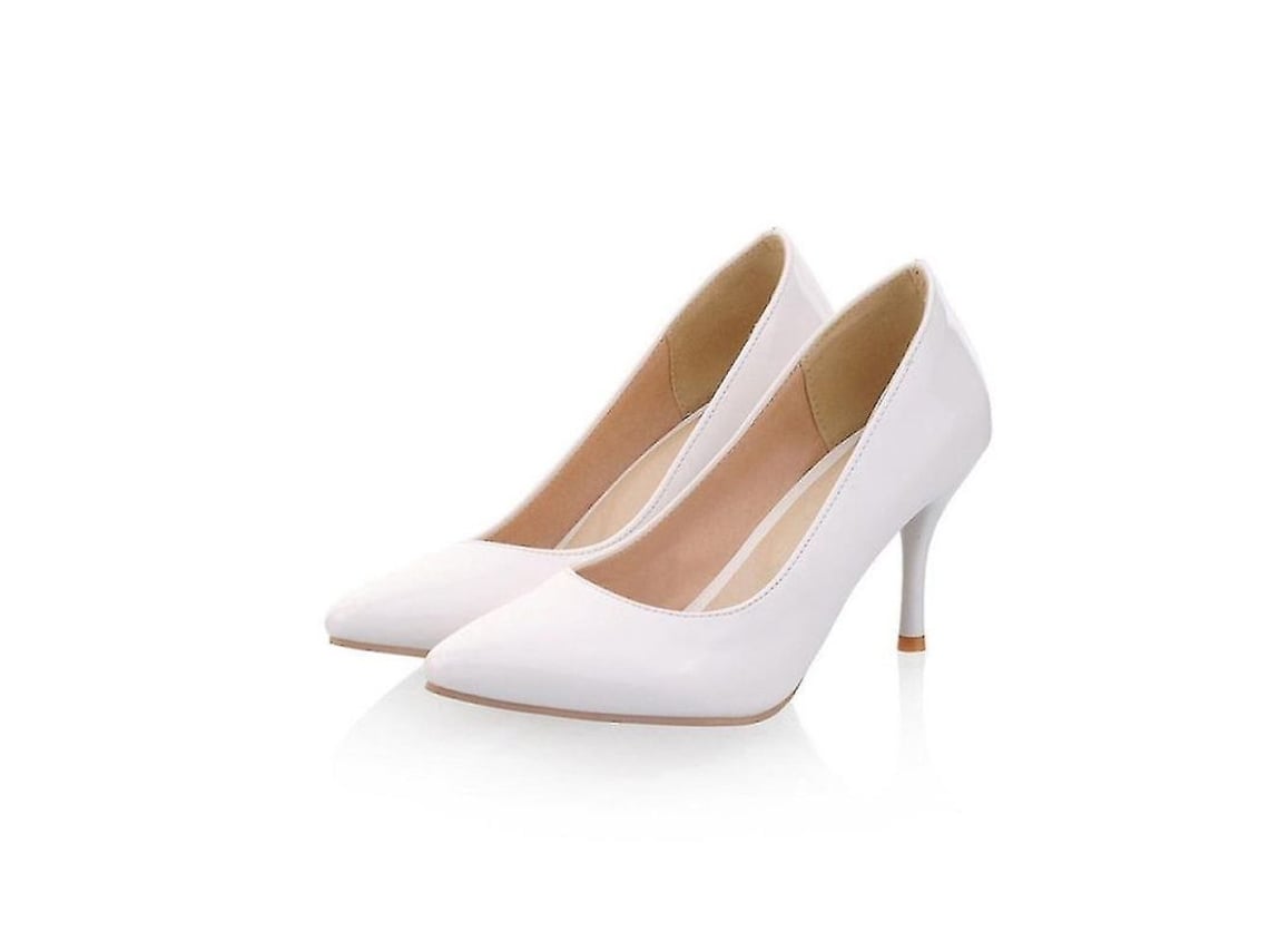 2026-zapatos De Tacón Alto 8cm Zogeer Para Mujer, Punta Cerrada, Color Nude Negro Rosa Rojo Blanco, Primavera Otoño Verano, Oficina Fiesta Boda