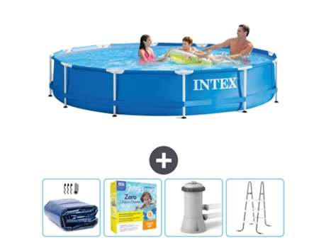 Piscina Tubular INTEX 28210NP-CB13 (6503 L - 366x76cm)