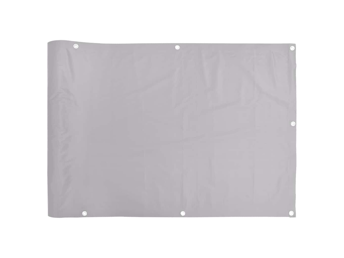 Pantalla De Privacidad De Balcón VIDAXL Gris PVC (400x90cm)
