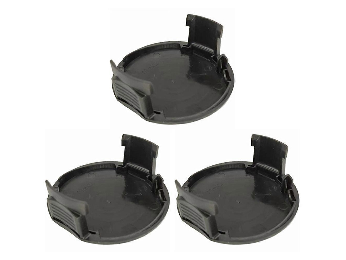 O9l 3 piezas Wa0037 Cubierta de carrete para cortacésped Worx Wg184 Wg190 Wg191 Wg168 Q5w
