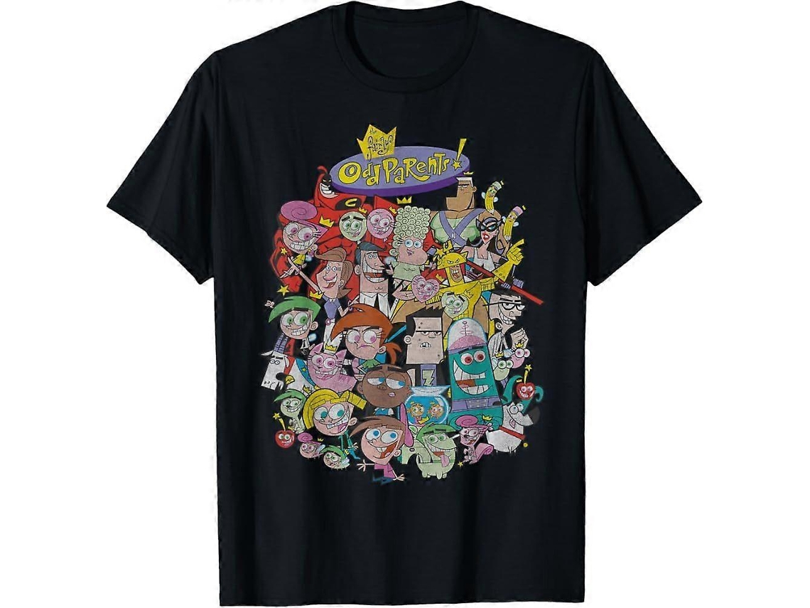 Camiseta de Fairly Oddsents, regalo de Navidad para fans, tallas PA 3XG TS2656 Hengjian