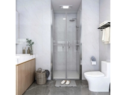 Puerta De Ducha Transparente Esg 76x190 Cm