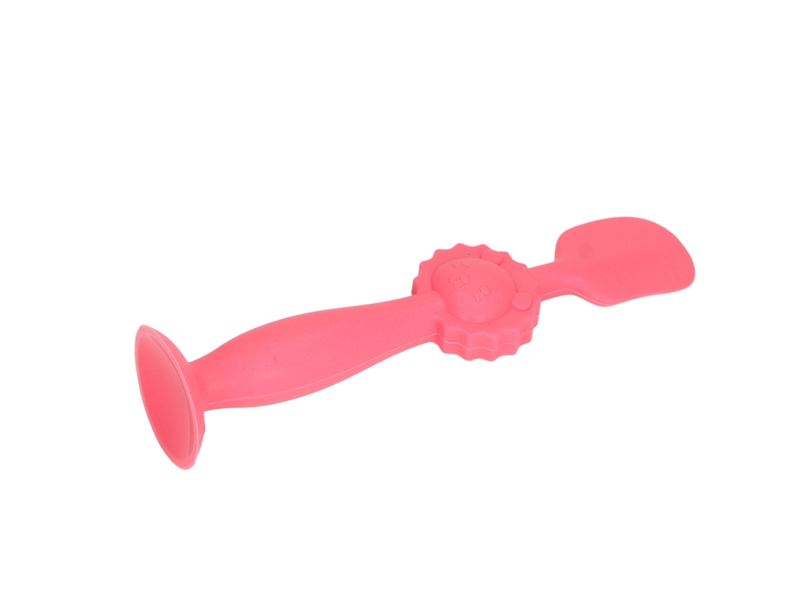 Espátula De Silicona Suave Para Crema De Pañales Con Base De Succión, 15 Cm