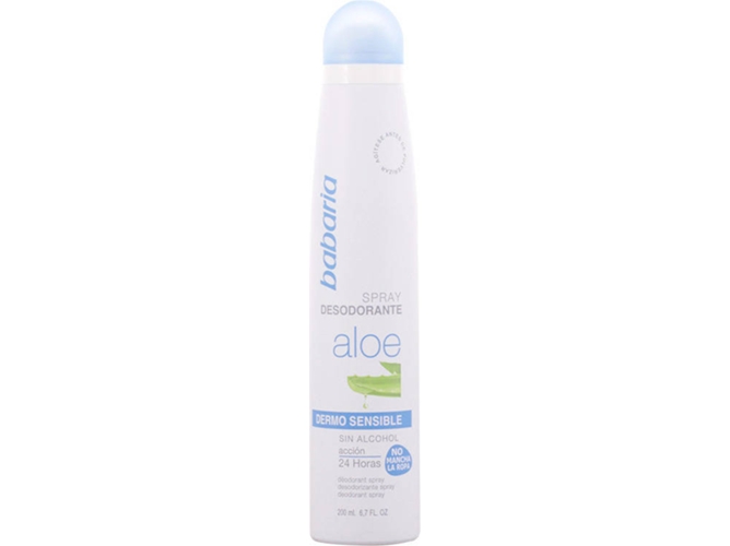 Desodorante BABARIA Aloe Vera Dermo Sensible Spray (200 ml)