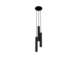 Lámpara NOWODVORSKI Eye Black Ii L (Negro - Acero )