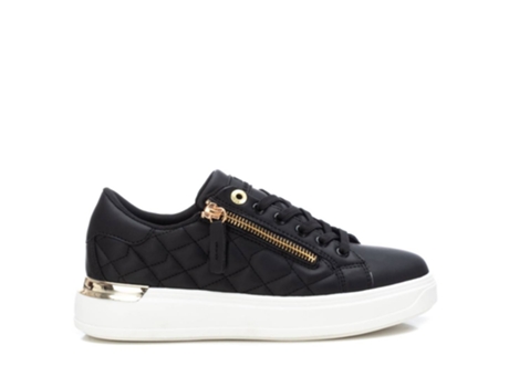 Zapatillas de Mujer XTI Deportiva Casual Negro (39)