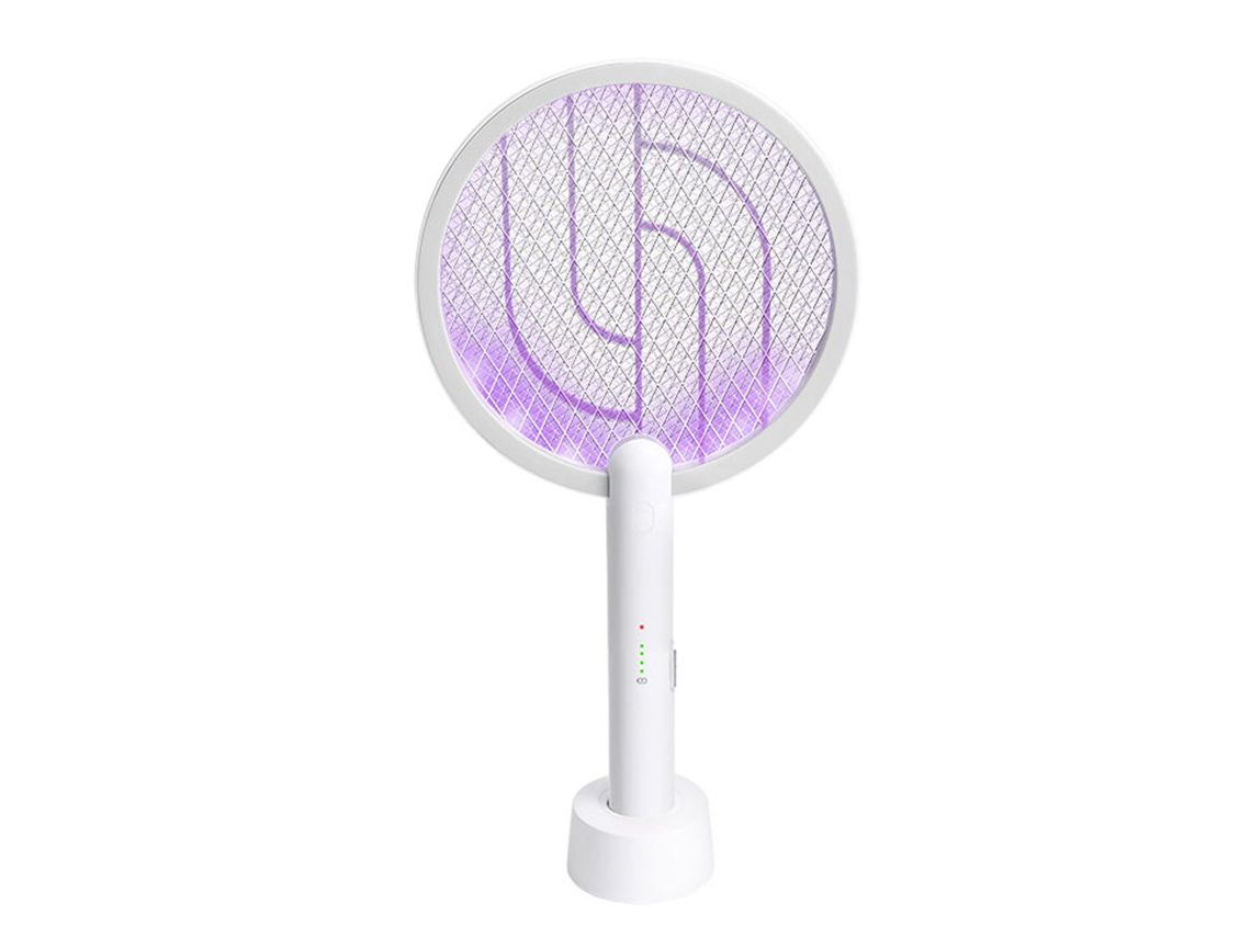 Exterminador De Insectos Eléctrico Recargable 2 En 1, 1200 Mah, 8 H, Lámpara Púrpura Para El Hogar.