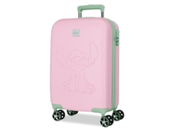 Maleta de cabina Disney color malva de Stitch Abs