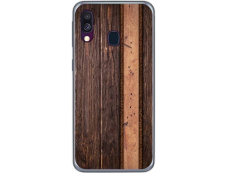Carcasa Samsung Galaxy A40 TUMUNDOSMARTPHONE Madera 05 Multicolor