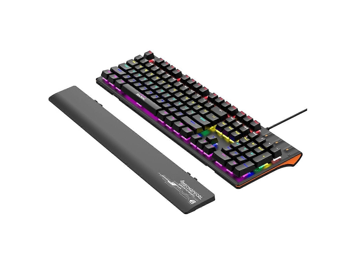 Teclado mecánico Ly Ebike con reposamanos y cable USB
