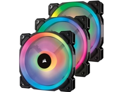 VENTOINHA CORSAIR LL120 120MM RGB P3 BK