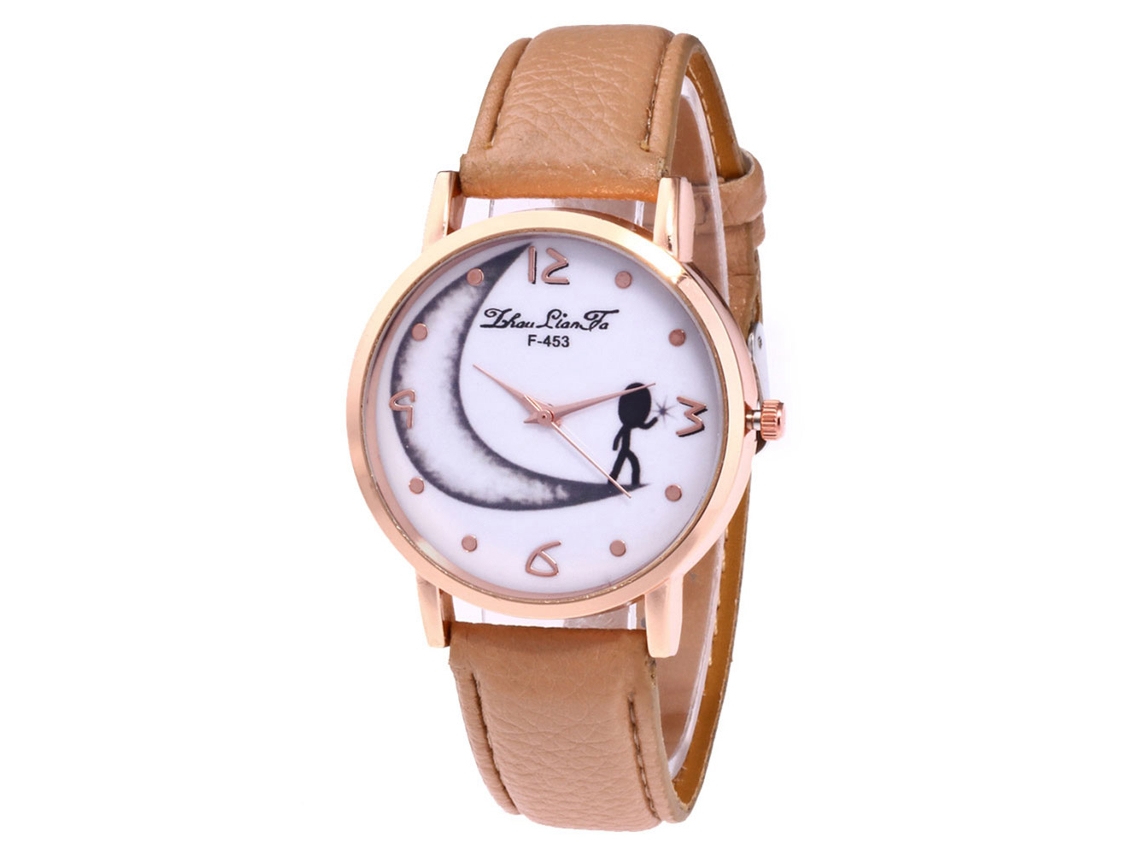 Reloj De Pulsera Para Mujer Estilo Dulce Y Elegante Con Movimiento De Cuarzo Zhoulian Fa 02