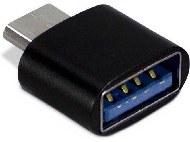 Adaptador INTER-TECH 88885461 (Type C - Negro)