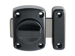 2026altiro-cerradura De Seguridad Para Puerta Con Pestillo Giratorio, Ms220e-b, Cromada Y Negra.