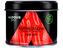 Complemento Alimentar Extracto De Raíz De Ashwagandha Ksm-66 Ecológico Aldous Bio