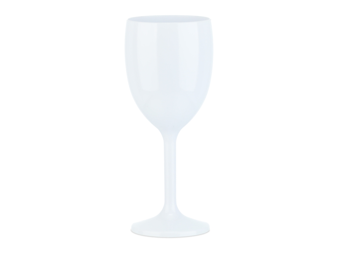 Relaxdays Copas Vino De Plástico Irrompible En Set De 12, Sin Bpa, Vasos Cóctel Reutilizables, Camping Y Pícnic, Blanco
