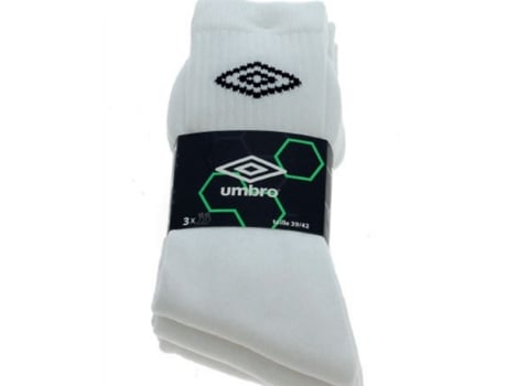 Pack de 3 Calcetines UMBRO Unisexo (41 - Multicolor)