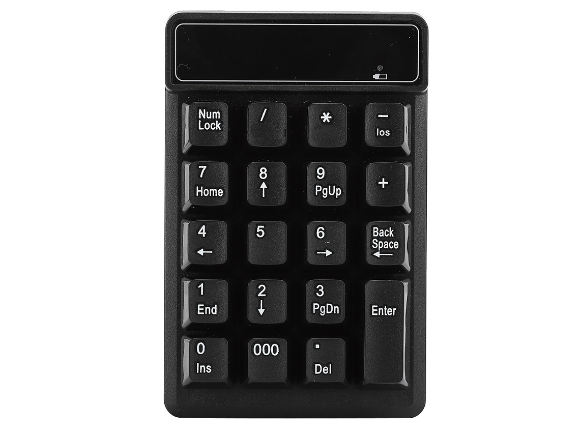 Teclado Numérico Bluetooth Con 19 Teclas, Conexión De 10 M, 10 Millones De Pulsaciones, Teclado Numérico Portátil