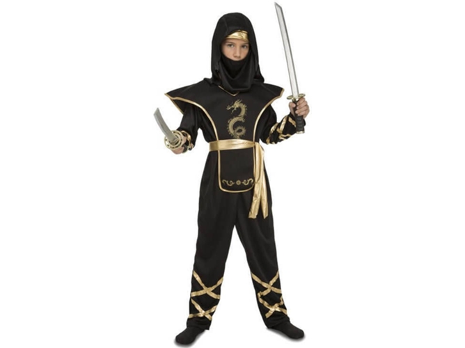 Disfraz de Niño DISFRAZZES Ninja (Talla: 10 a 12 años)