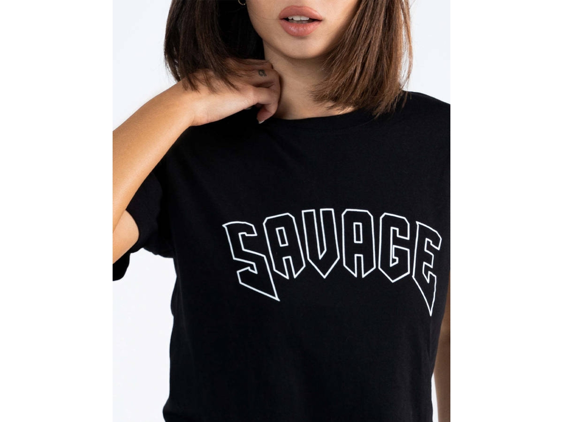 T-shirt Básica SAVAGE Crew Algodón Hombre (XS -