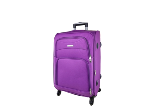 Maleta de Lona Mediana Morada para Viaje UNBRANDED