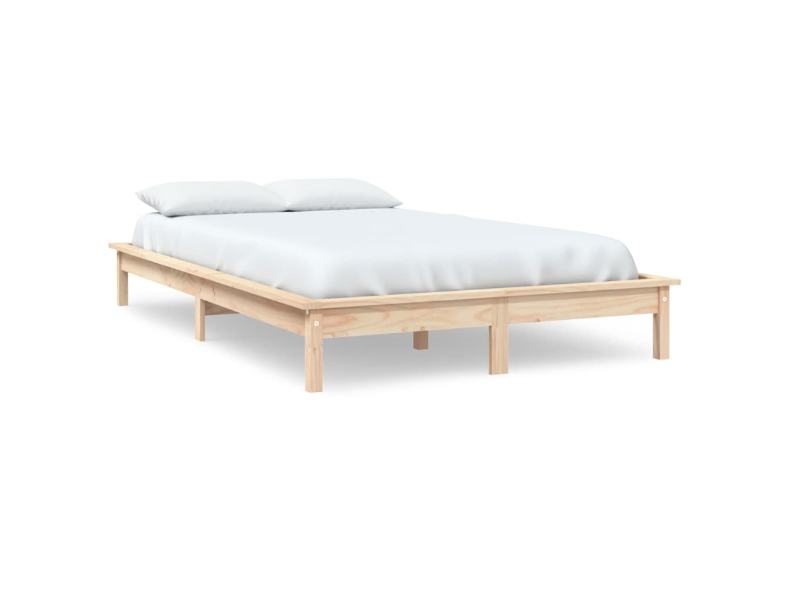 Maison Exclusive - Estructura De Cama Madera Maciza De Pino 120x200 Cm