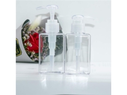 2026-botellas De Bomba Azul Linjou, Botellas Plásticas Rellenables Vacías Con Dispensador De Espuma 100ml Transparente