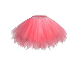 2026-falda De Tul Para Mujer Princesa Con Cintura Elástica, Falda Corta Baile De Malla Tule Talla M/xl/xxl