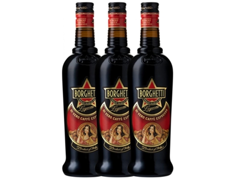 Licor MARIE BRIZARD Marie Brizard Mini Pack Borghetti Di Vero Cafe Expresso Licor De Café (0.7 L - 3 unidades)