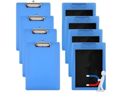 Clip magnético para papel, tamaño carta, perfil bajo, clip estándar de 9 x 12,5 pulgadas para focos, Gokoco