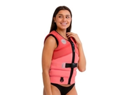 Colete Salva-Vidas Feminino Unify Rosa Ljobe