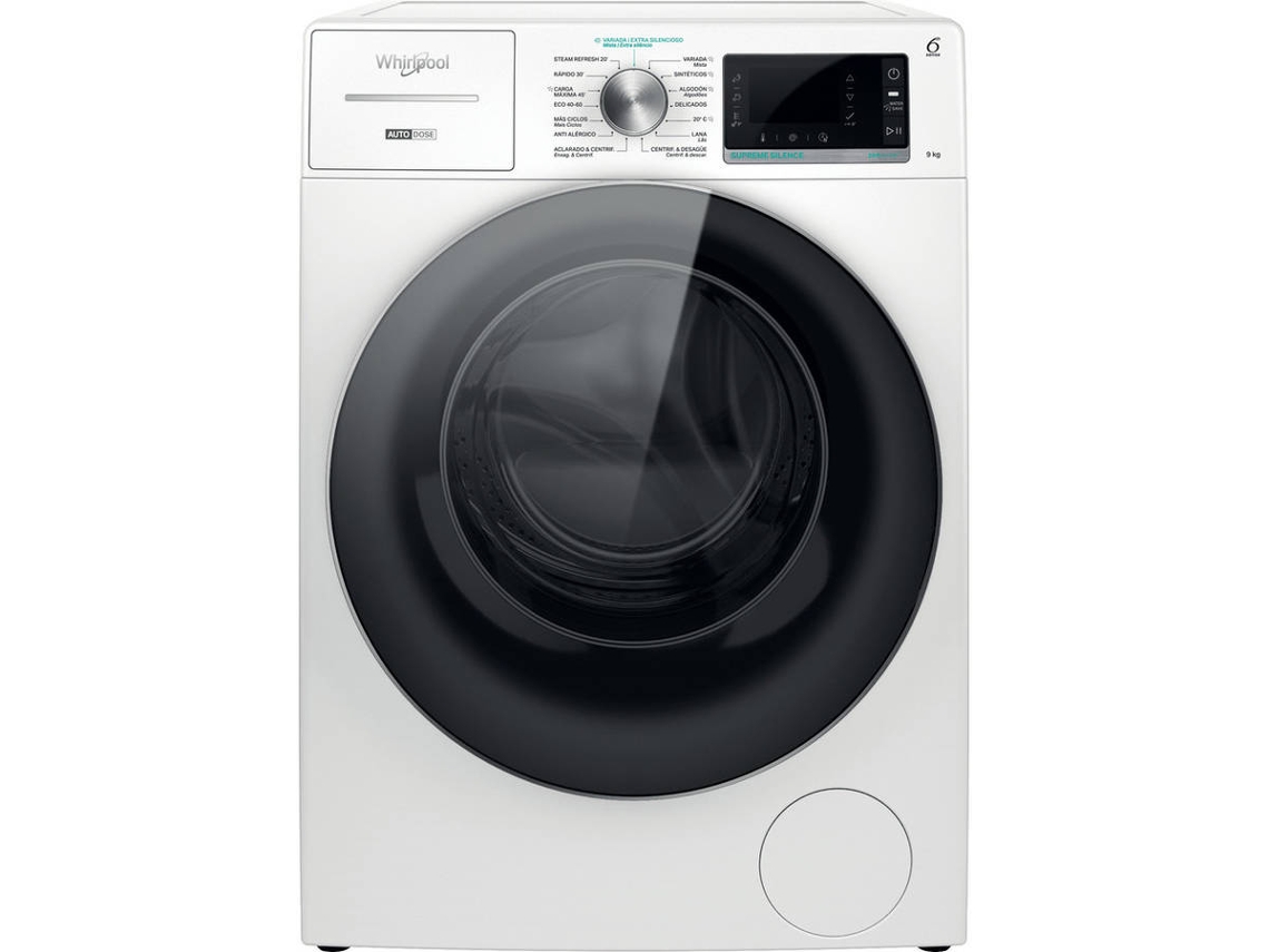 Lavadora WHIRLPOOL W8 W946WR SPT (9 kg - 1400 rpm - Blanco)