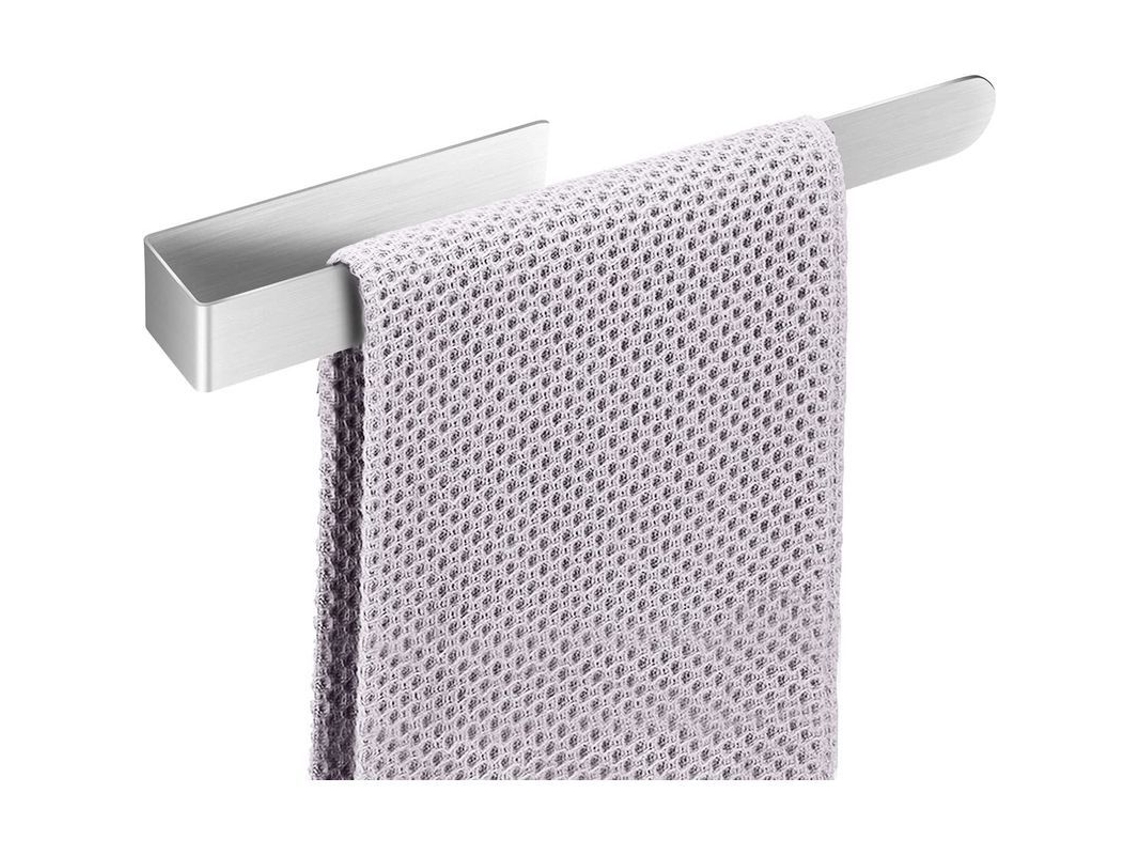 Soporte De Toalla De Acero Inoxidable Autoadhesivo Sin Taladrar Montaje En Pared Para Baño Cocina