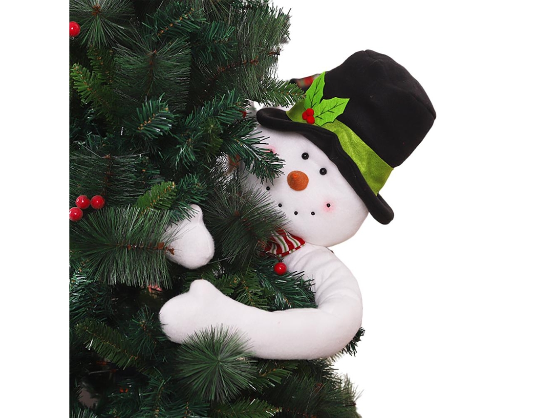 La decoración del árbol de Navidad adorna los árboles y crea un ambiente festivo.